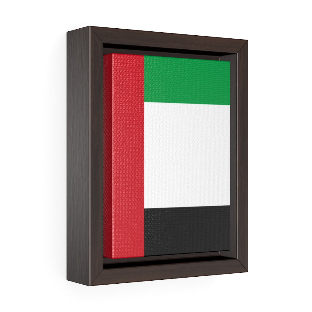 UNITED ARAB EMIRATES Vertical Framed Premium Gallery Wrap Canvas