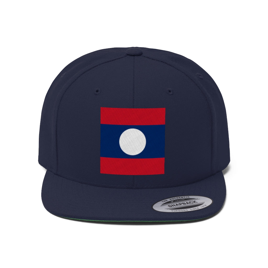 LAOS Unisex Flat Bill Hat