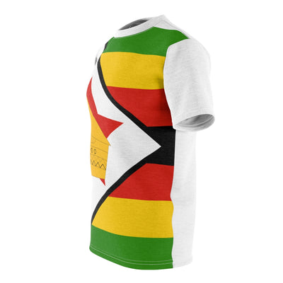 ZIMBABWE Unisex AOP Cut & Sew Tee