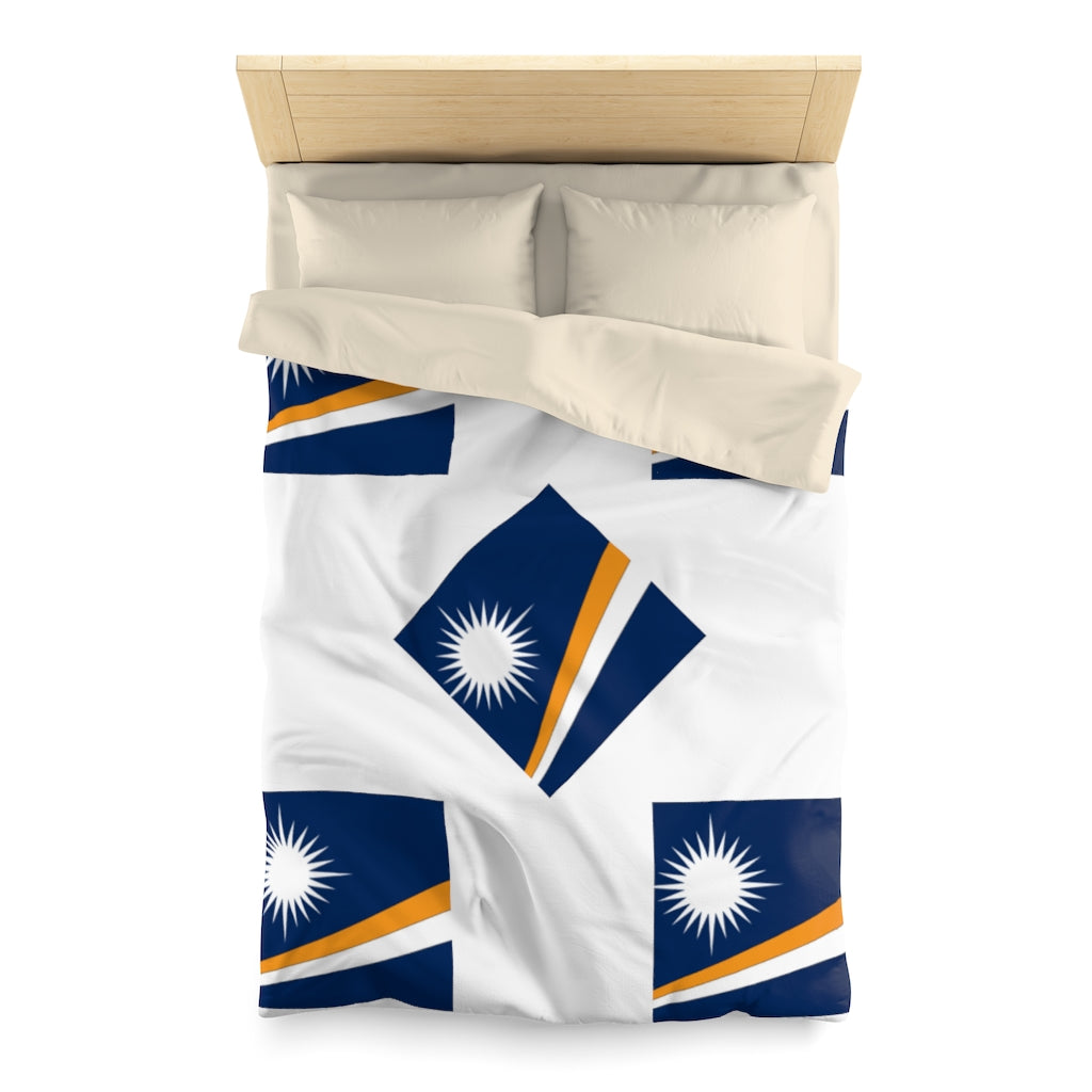 MARSHALL ISLANDS Microfiber Duvet Cover