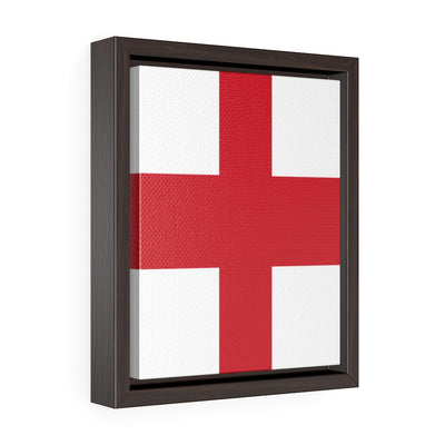 England Vertical Framed Premium Gallery Wrap Canvas