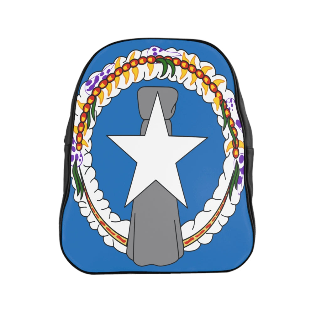 NORTHERN MARIANA ISLANDS FLAG School Backpack