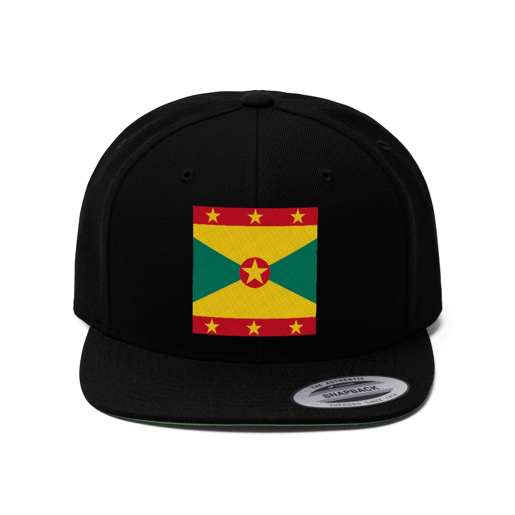 GRENADA Unisex Flat Bill Hat