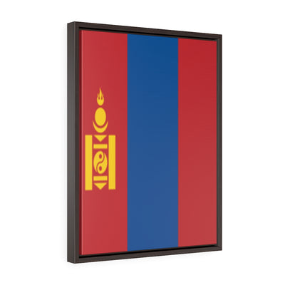 MONGOLIA Vertical Framed Premium Gallery Wrap Canvas