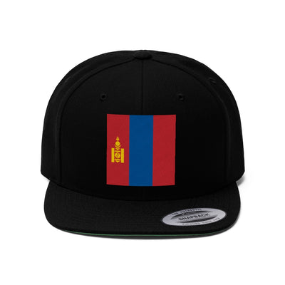 MONGOLIA Unisex Flat Bill Hat