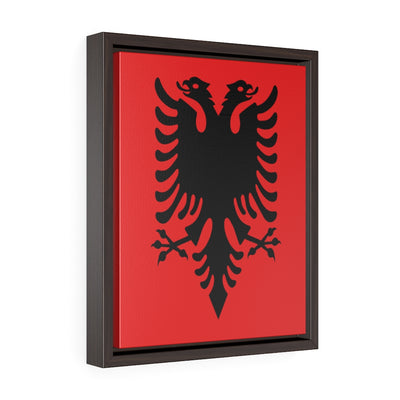 ALBANIA Vertical Framed Premium Gallery Wrap Canvas