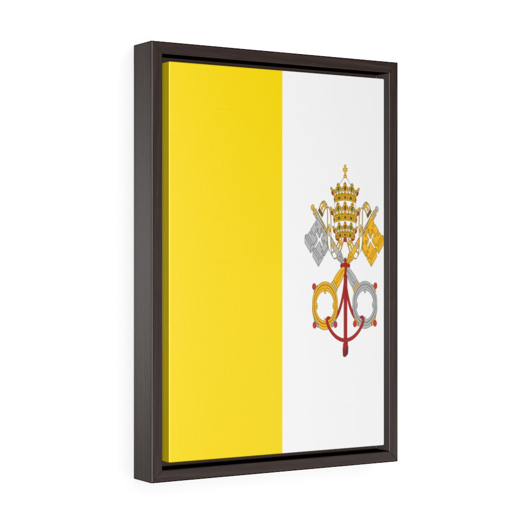 VATICAN CITY Vertical Framed Premium Gallery Wrap Canvas