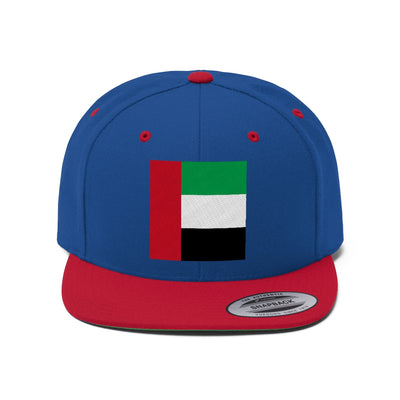 UNITED ARAB EMIRATES Unisex Flat Bill Hat