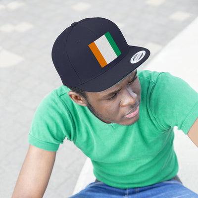 COTE D'IVOIRE Unisex Flat Bill Hat