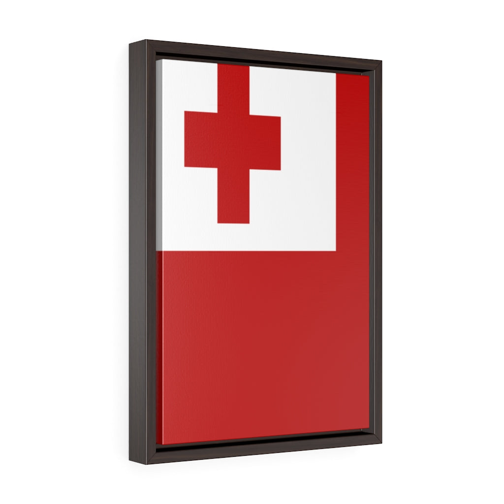 TONGA Vertical Framed Premium Gallery Wrap Canvas