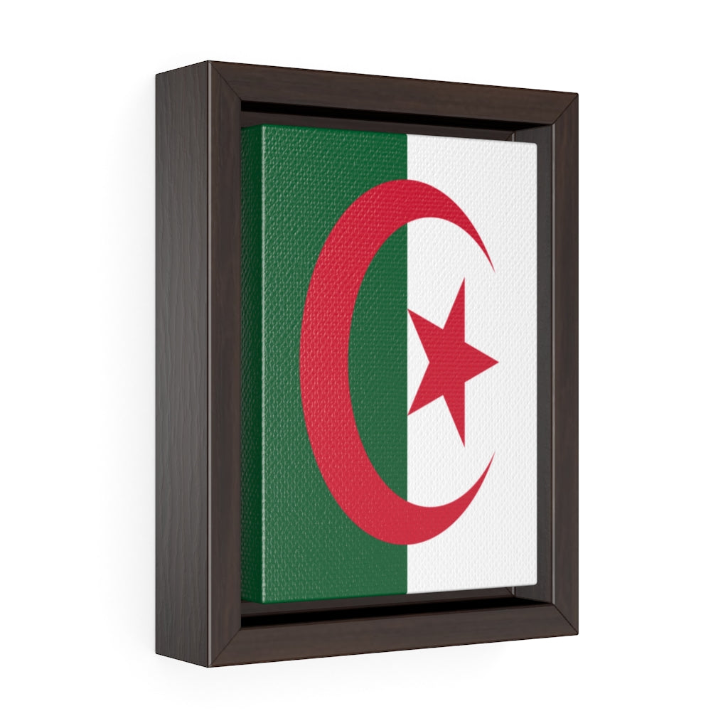 ALGERIA Vertical Framed Premium Gallery Wrap Canvas