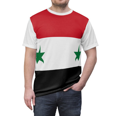 SYRIA Unisex AOP Cut & Sew Tee