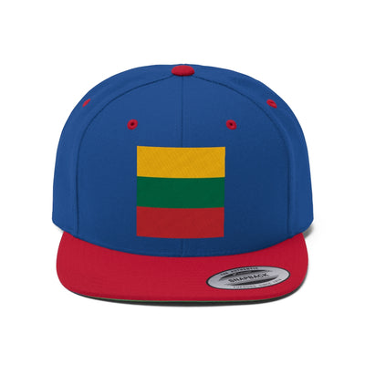 LITHUANIA Unisex Flat Bill Hat