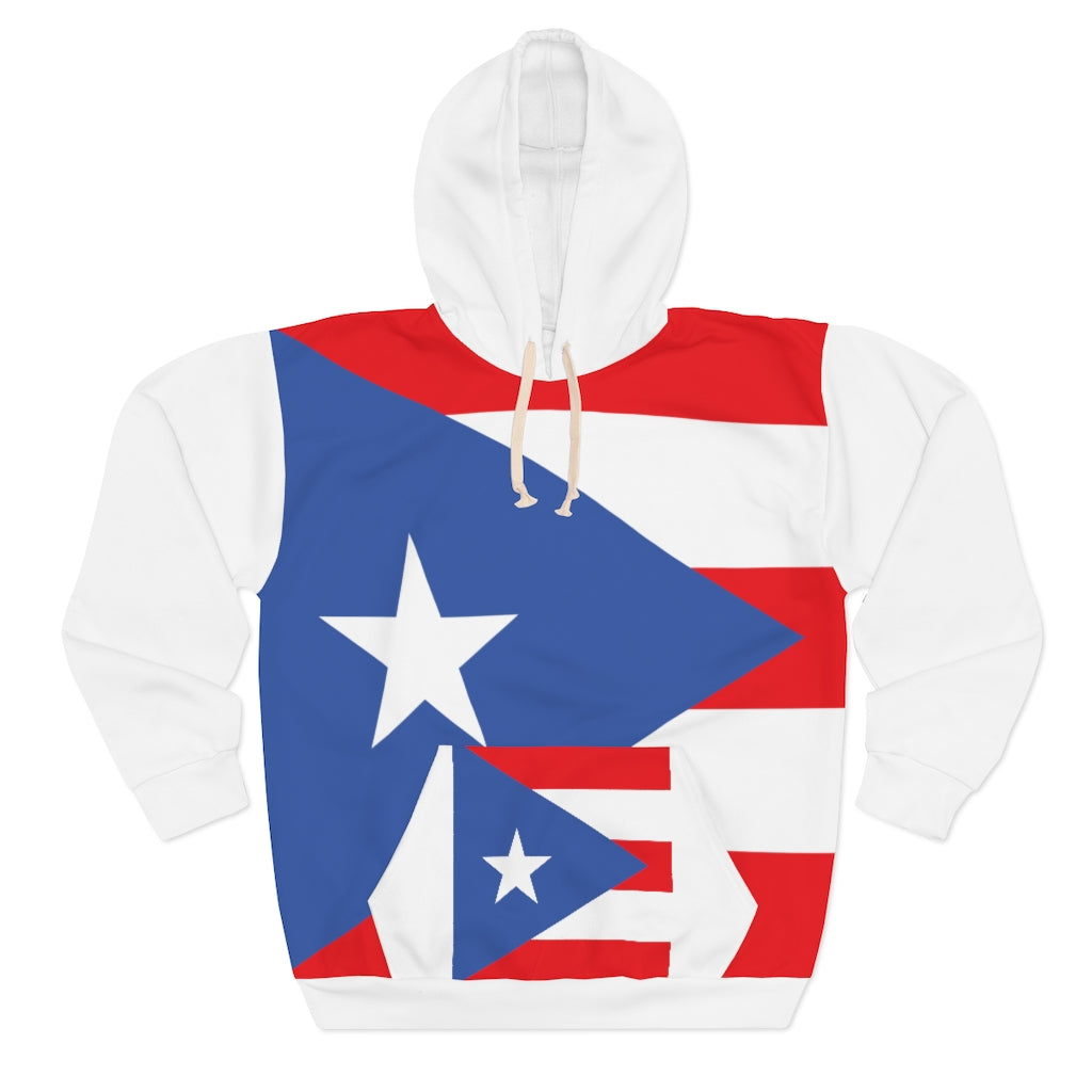 PUERTO RICO AOP Unisex Pullover Hoodie