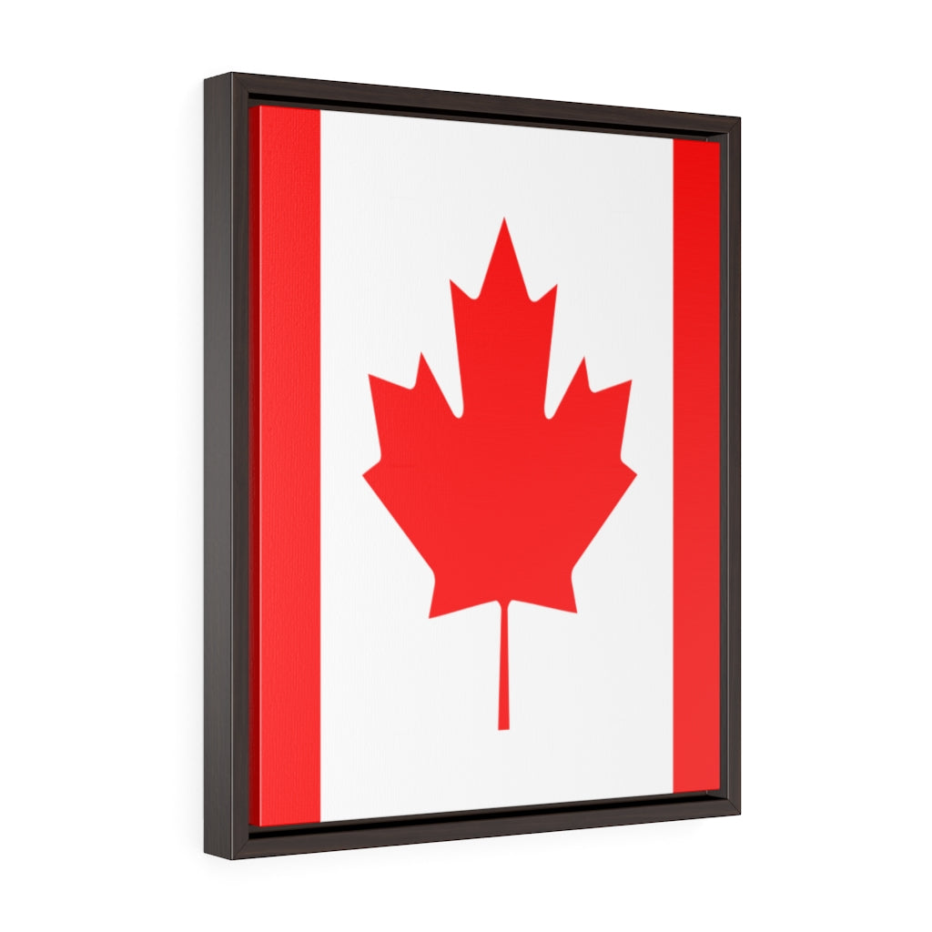 Canada Vertical Framed Premium Gallery Wrap Canvas