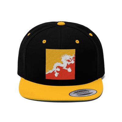 BHUTAN Unisex Flat Bill Hat