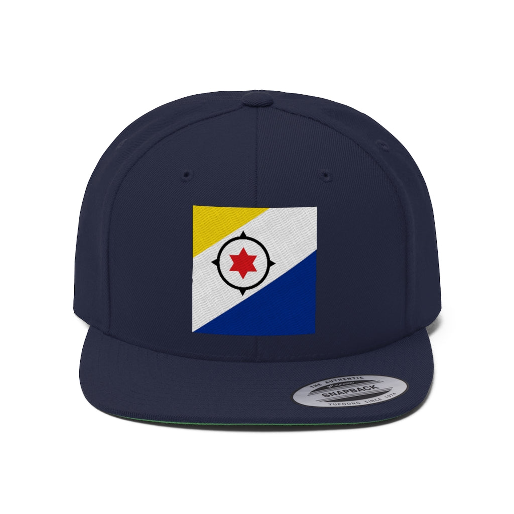 BONAIRE Unisex Flat Bill Hat