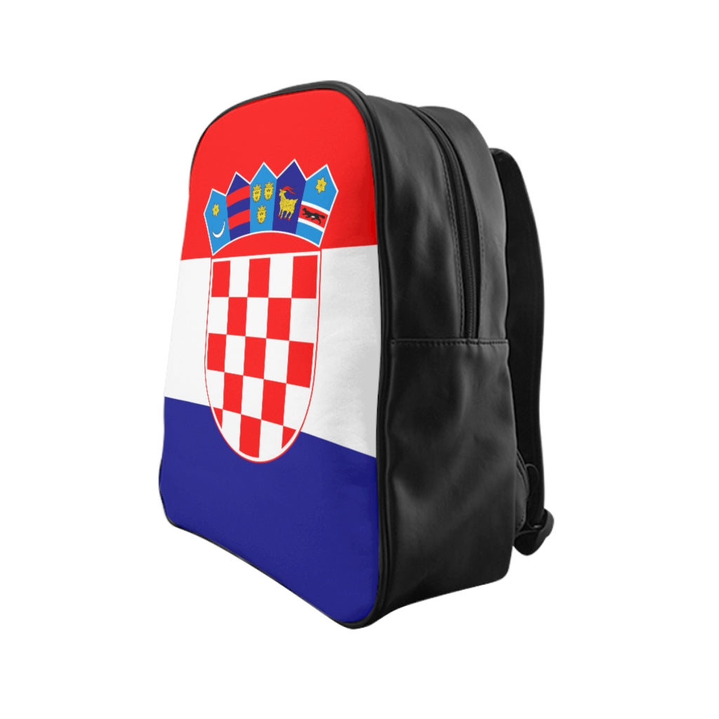 CROATIA FLAG School Backpack