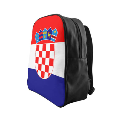 CROATIA FLAG School Backpack