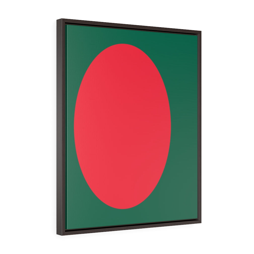 BANGLADESH Vertical Framed Premium Gallery Wrap Canvas