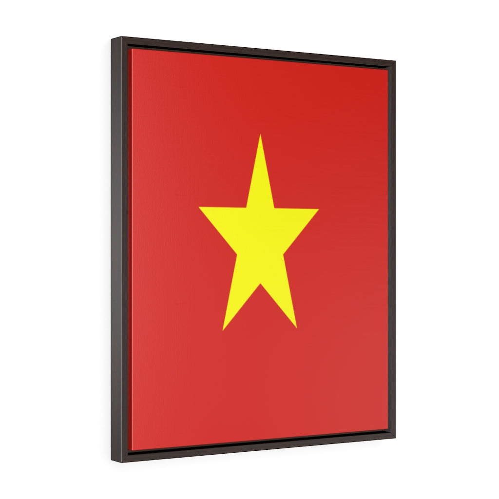 VIETNAM Vertical Framed Premium Gallery Wrap Canvas