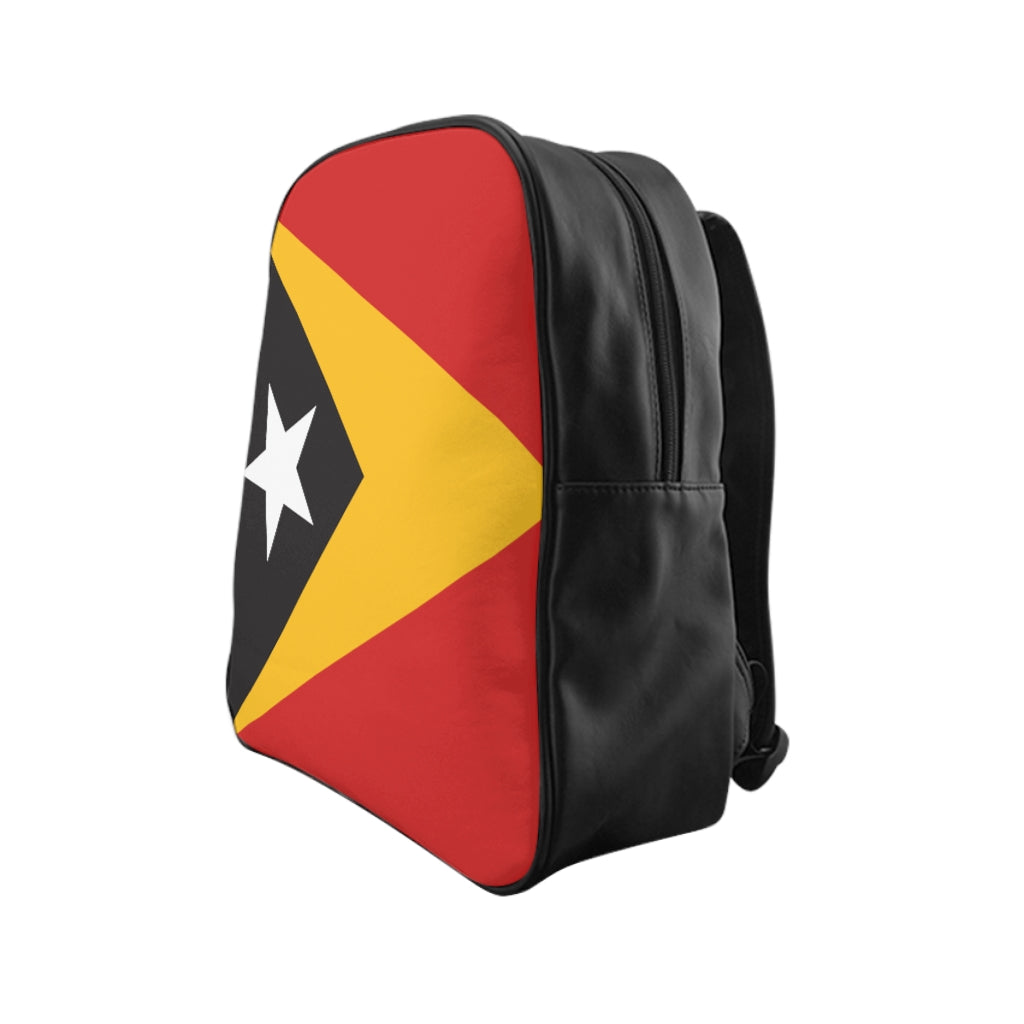 EAST TIMOR FLAG School Backpack