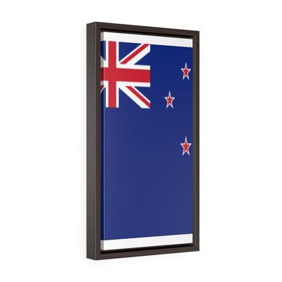 NEW ZEALAND Vertical Framed Premium Gallery Wrap Canvas