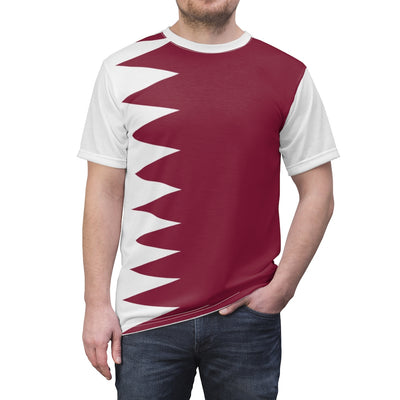 QATAR Unisex AOP Cut & Sew Tee