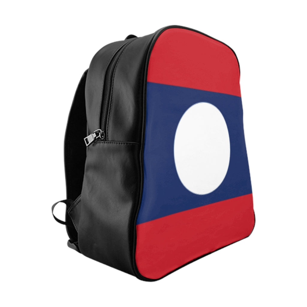 LAOS FLAG School Backpack