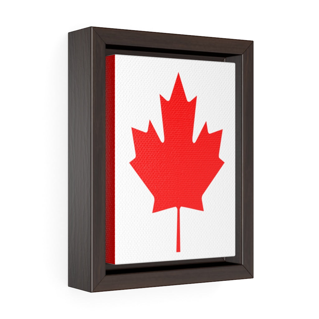 Canada Vertical Framed Premium Gallery Wrap Canvas