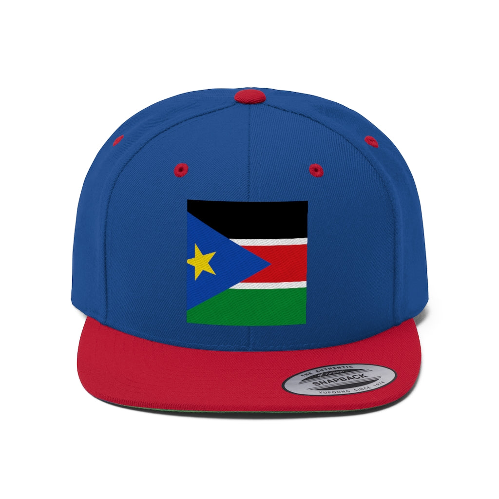 SOUTH SUDAN Unisex Flat Bill Hat