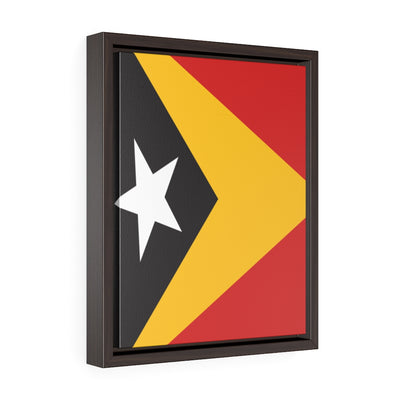 EAST TIMOR Vertical Framed Premium Gallery Wrap Canvas