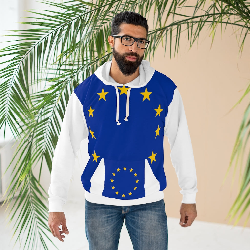 Europe AOP Unisex Pullover Hoodie