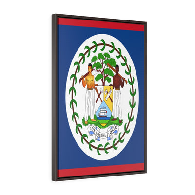 BELIZE Vertical Framed Premium Gallery Wrap Canvas