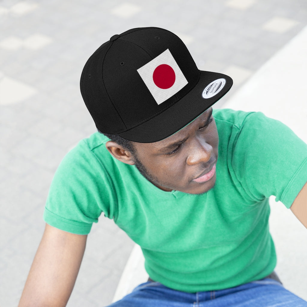 JAPAN Unisex Flat Bill Hat