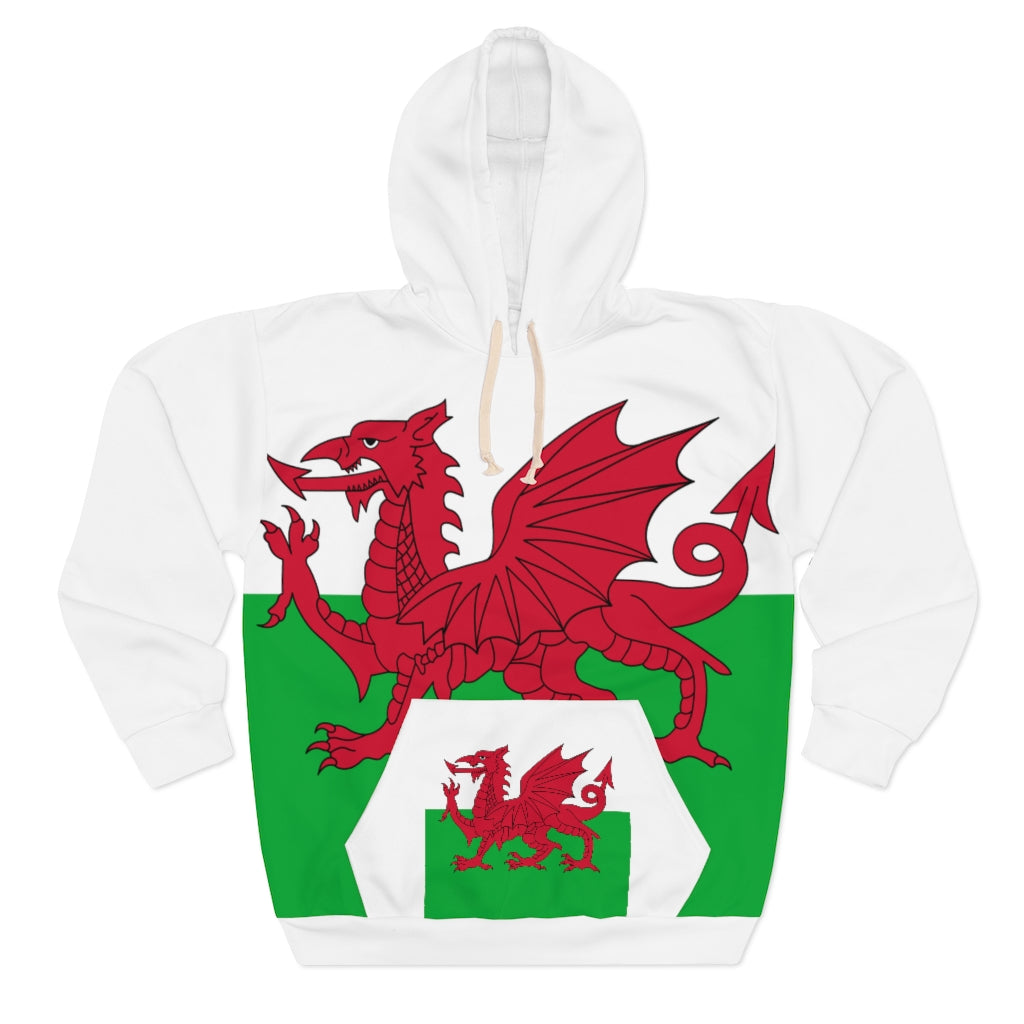 WALES AOP Unisex Pullover Hoodie