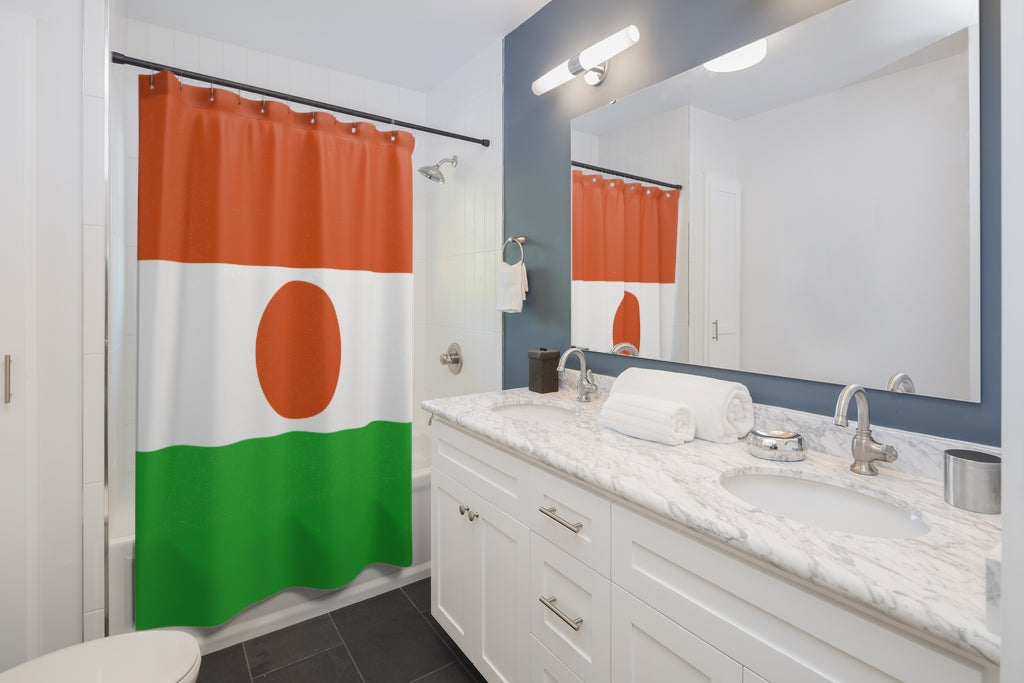 NIGER Shower Curtains