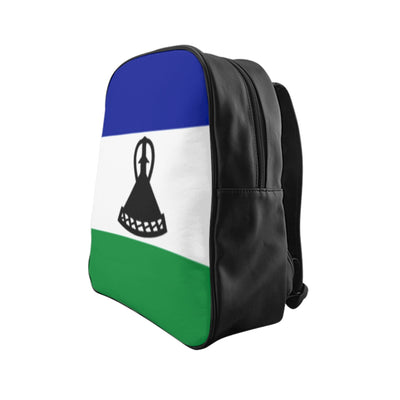 LESOTHO FLAG School Backpack