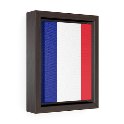 FRANCE Vertical Framed Premium Gallery Wrap Canvas