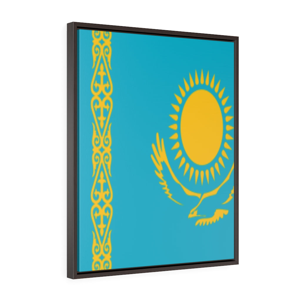 KAZAKHSTAN Vertical Framed Premium Gallery Wrap Canvas