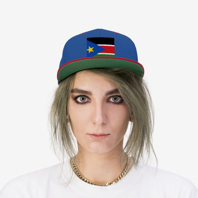 SOUTH SUDAN Unisex Flat Bill Hat