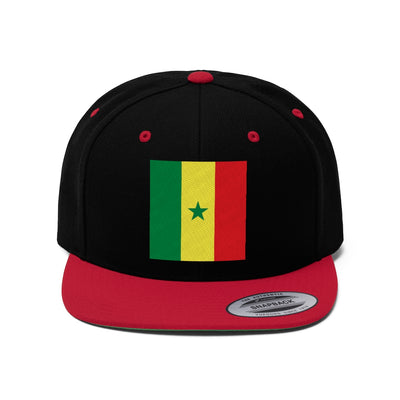 SENEGAL Unisex Flat Bill Hat