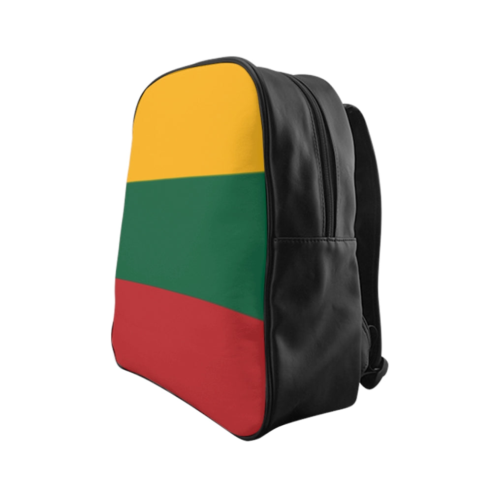 LITHUANIA FLAG School Backpack