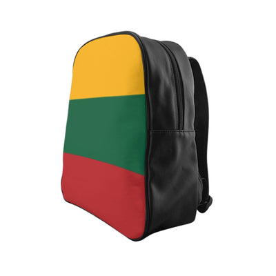 LITHUANIA FLAG School Backpack