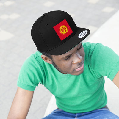 KYRGYZSTAN Unisex Flat Bill Hat