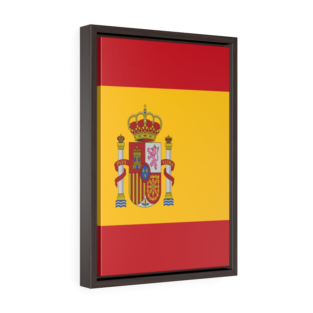 SPAIN Vertical Framed Premium Gallery Wrap Canvas