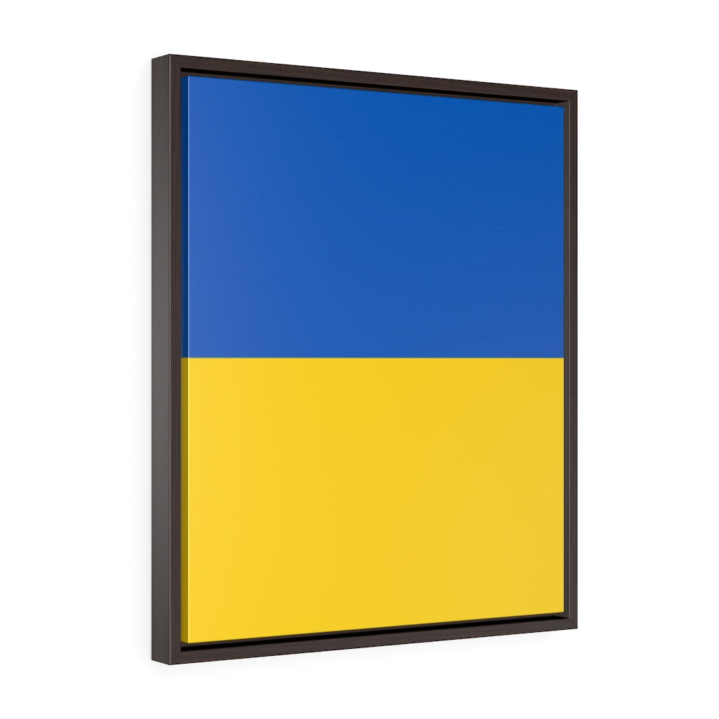 UKRAINE Vertical Framed Premium Gallery Wrap Canvas