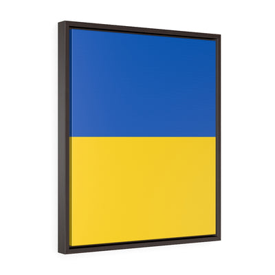 UKRAINE Vertical Framed Premium Gallery Wrap Canvas