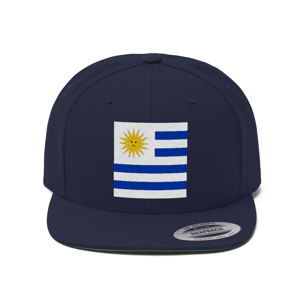 URUGUAY Unisex Flat Bill Hat