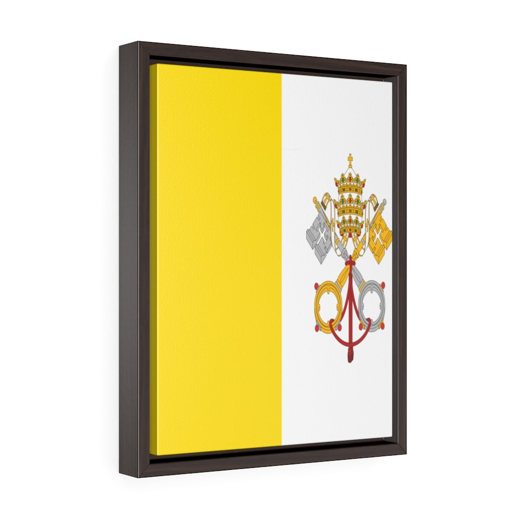 VATICAN CITY Vertical Framed Premium Gallery Wrap Canvas